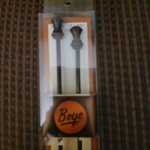 KNITTING NEEDLES Exotic Rosewood NEW size 7 4.5 mm Liquidation Sale 14 inches